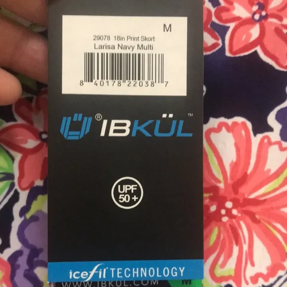 Ibkul Golf/Tennis/Athletic/Athleisure Skort, NWT!