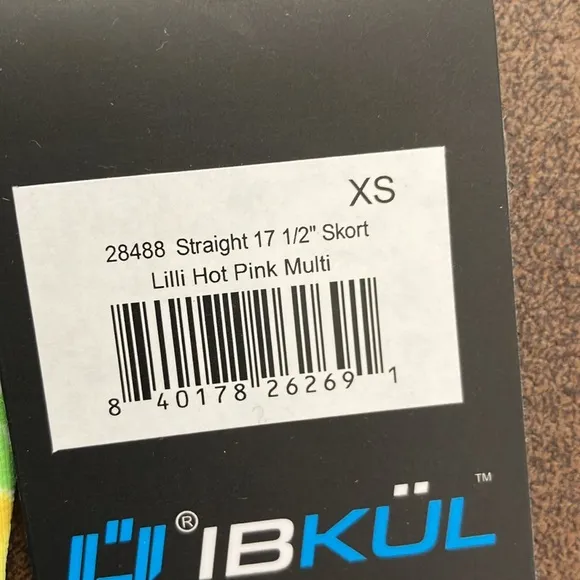Ibkul Golf/Tennis/Athletic/Athleisure Skort, NWT!