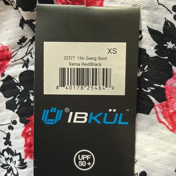 Ibkul Golf/Tennis/Athletic/Athleisure Skort, NWT!