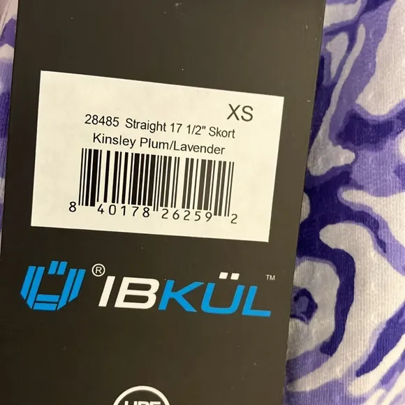 Ibkul Golf/Tennis/Athletic/Athleisure Skort, NWT!