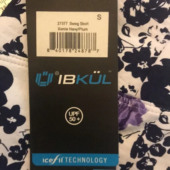 Ibkul Golf/Tennis/Athletic/Athleisure Skort, NWT!