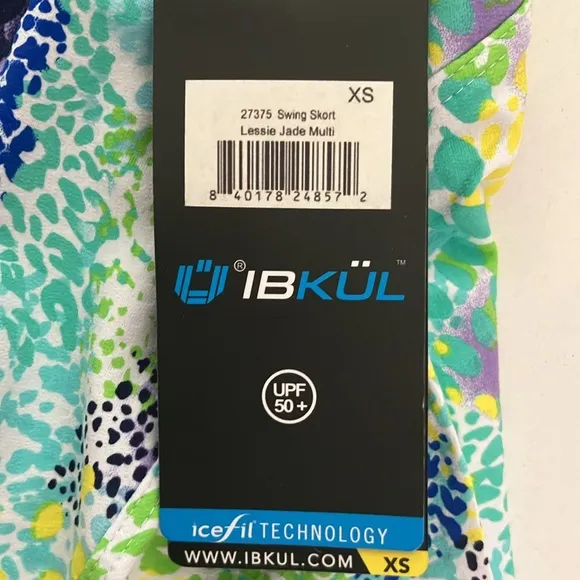 Ibkul Golf/Tennis/Athletic/Athleisure Skort, NWT!
