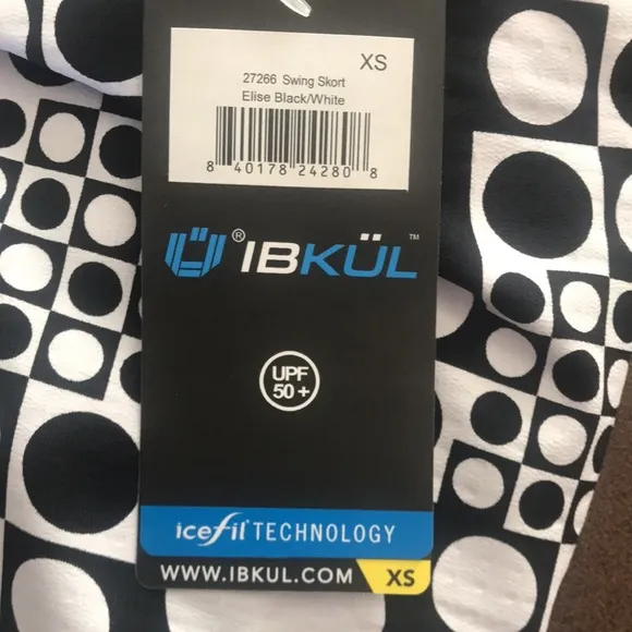Ibkul Golf/Tennis/Athletic/Athleisure Skort, NWT!