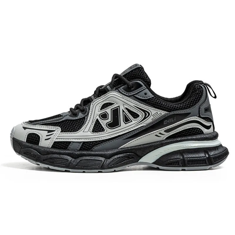 INSTOCK-casual low-top mesh travel shoes fashion  men's sports