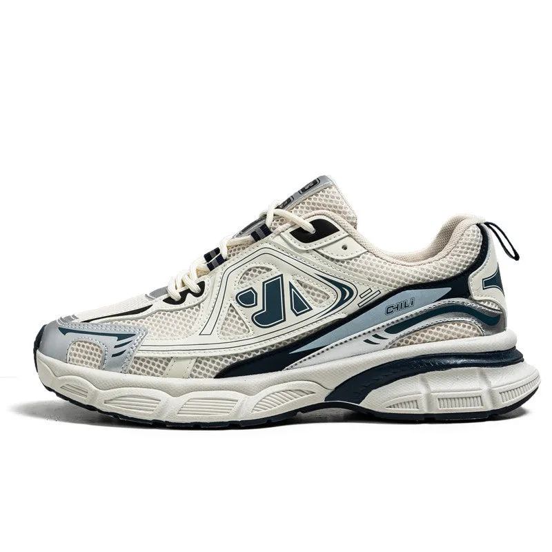 INSTOCK-casual low-top mesh travel shoes fashion  men's sports