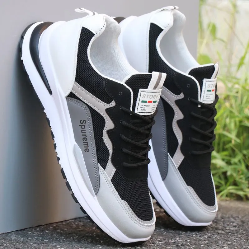 INSTOCK-men's leather waterproof shoes