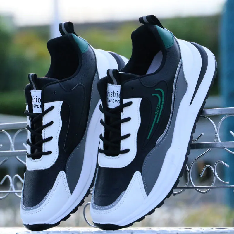INSTOCK-men's leather waterproof shoes