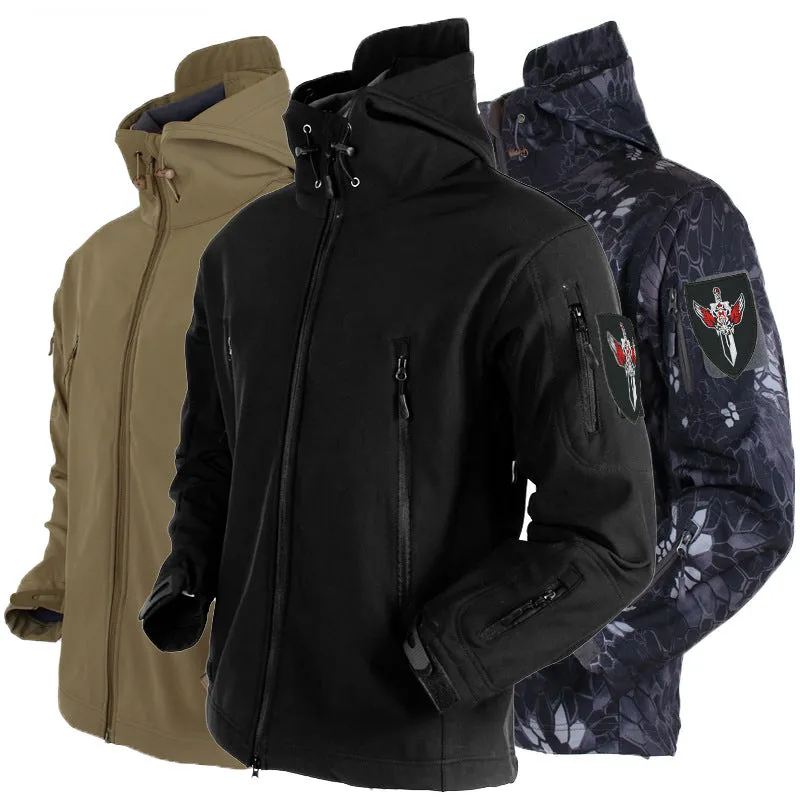 INSTOCK-Outdoor leopard training jacket