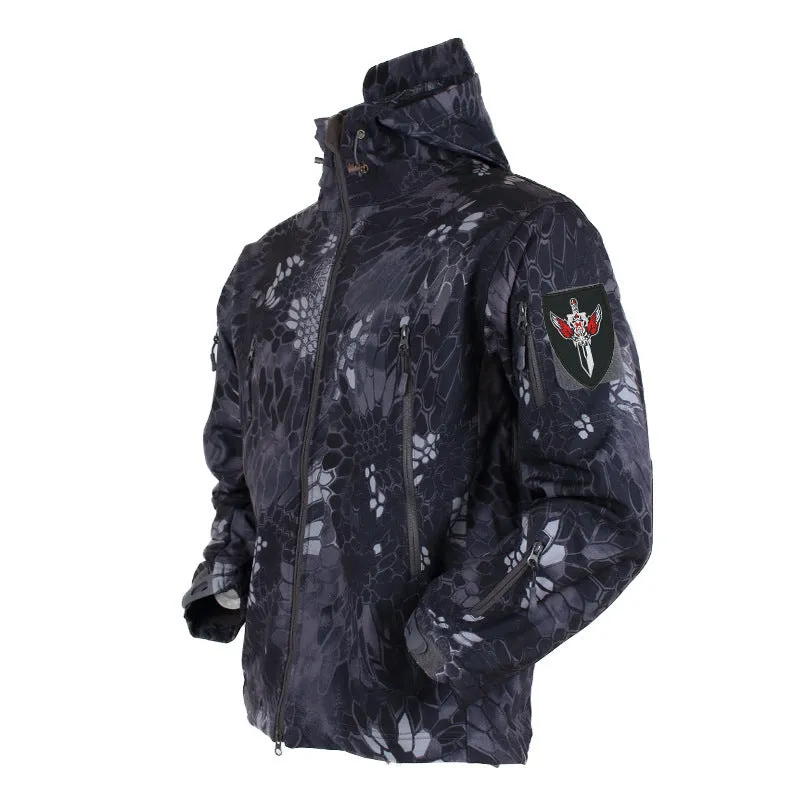 INSTOCK-Outdoor leopard training jacket