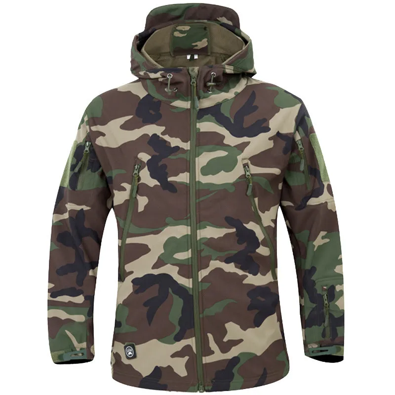 INSTOCK-Outdoor leopard training jacket