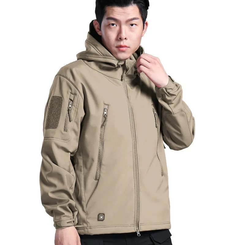 INSTOCK-Outdoor leopard training jacket