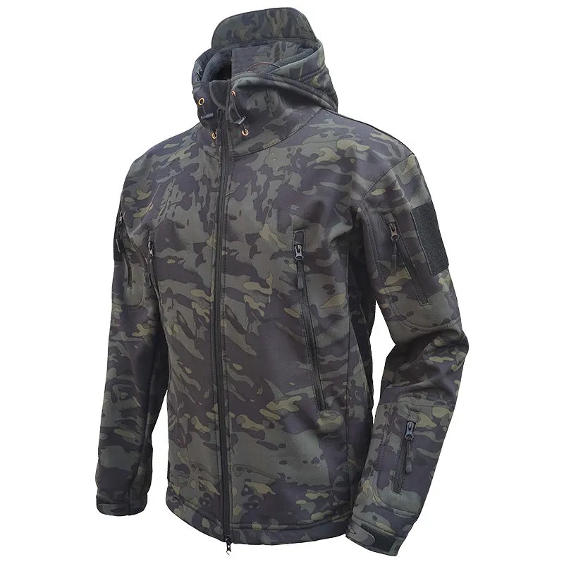 INSTOCK-Outdoor leopard training jacket