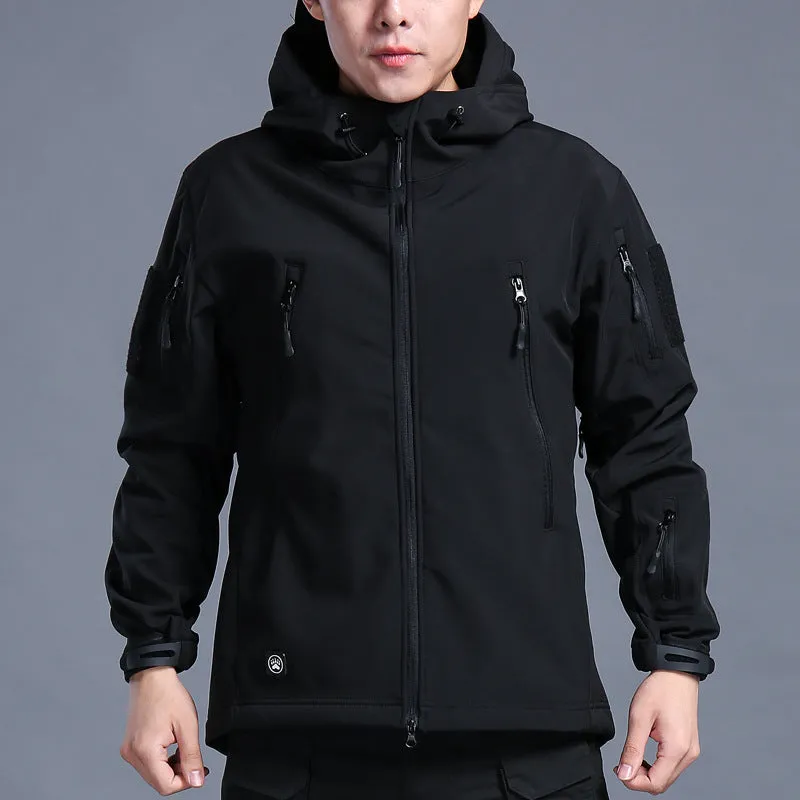 INSTOCK-Outdoor leopard training jacket