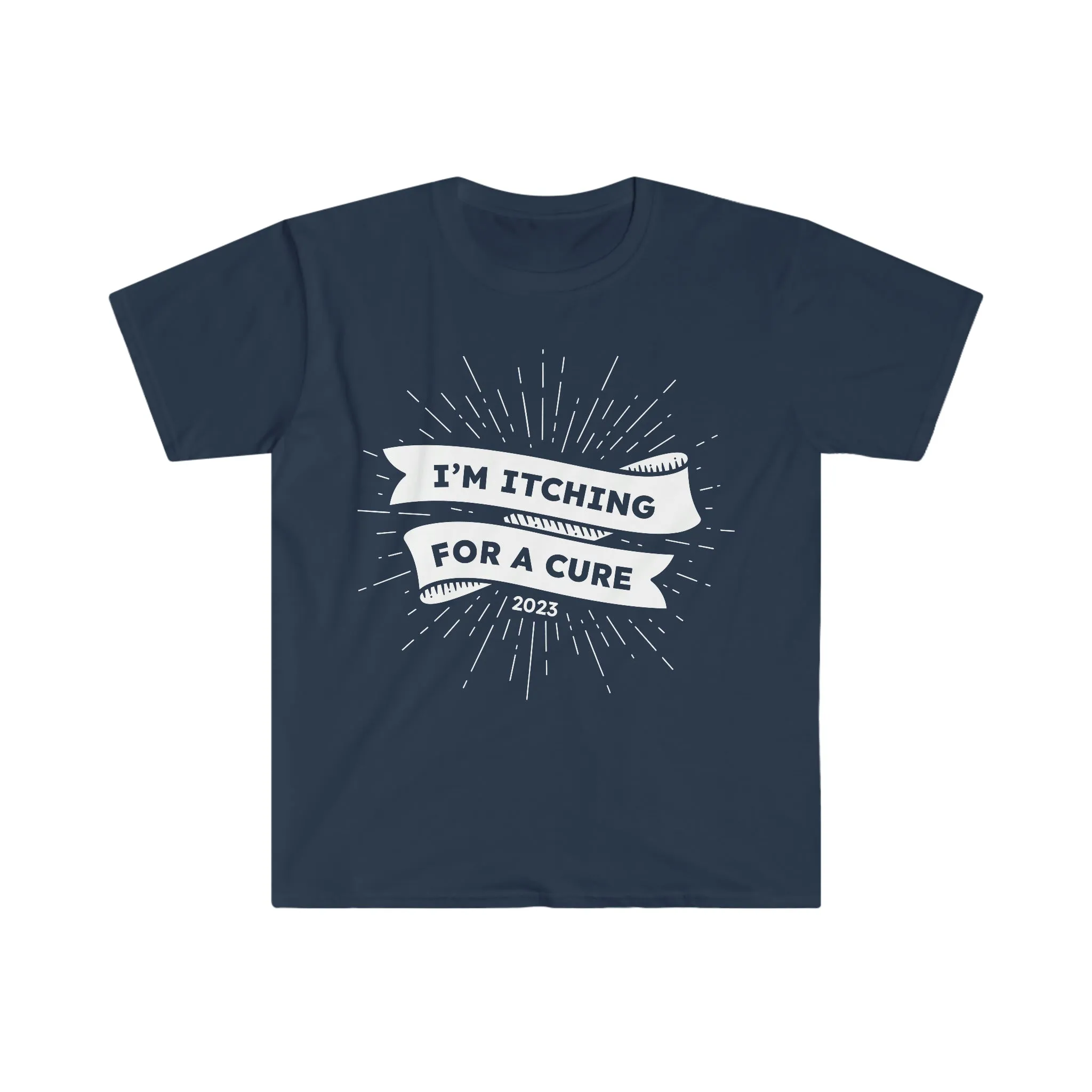 Itching for a Cure—Cure Captain—Unisex T-shirt 2023