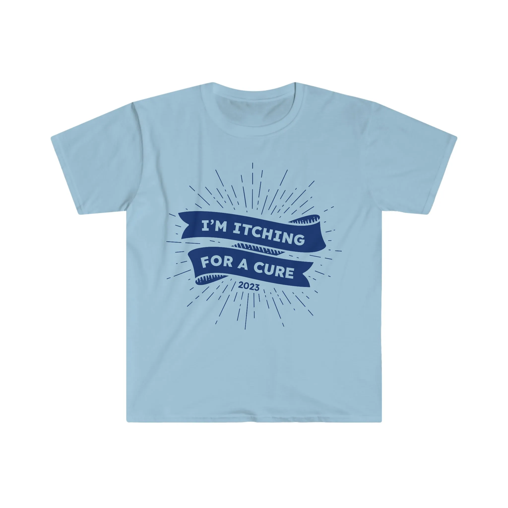 Itching for a Cure—Cure Captain—Unisex T-shirt 2023