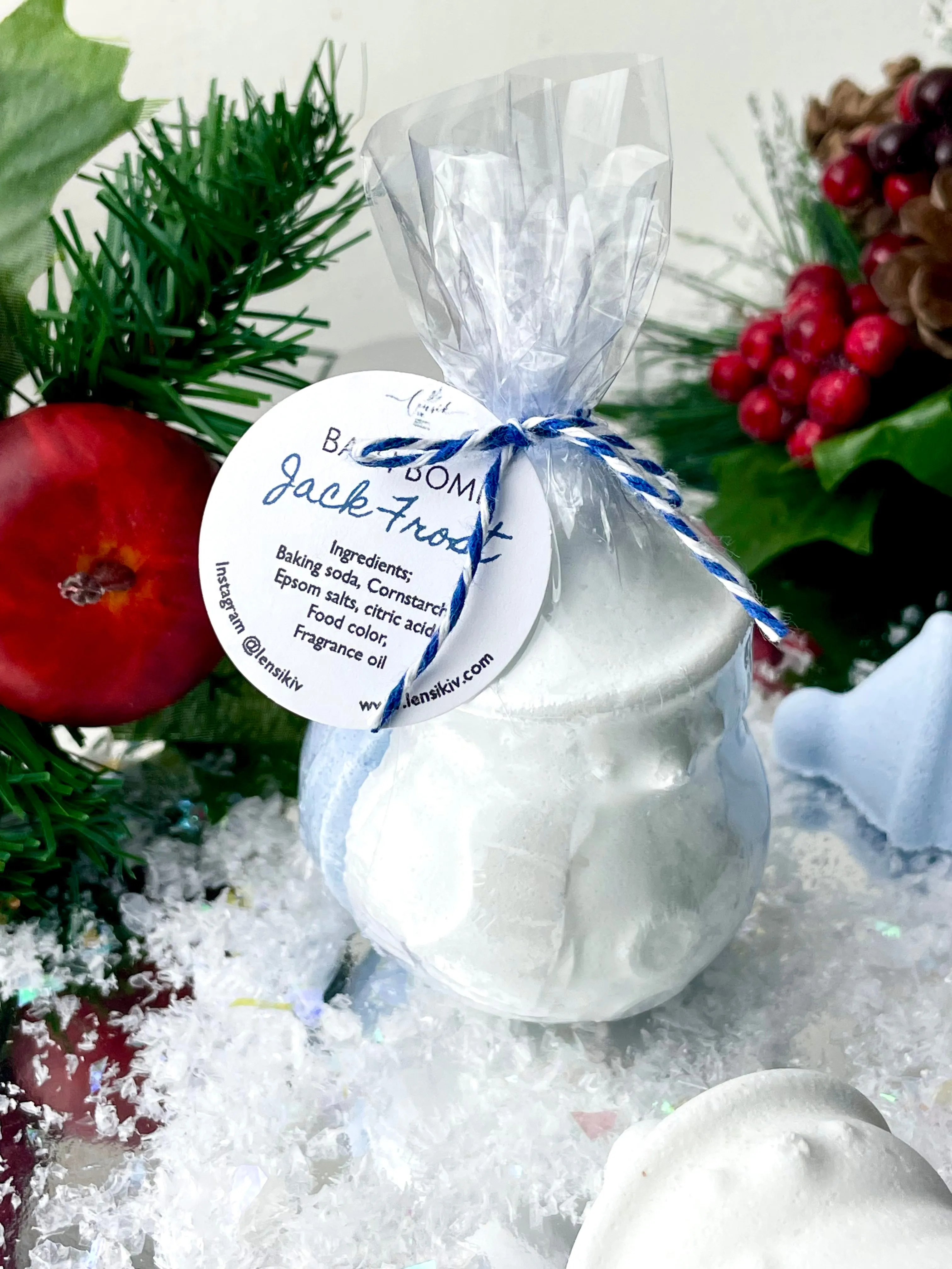 Jack Frost Bath bombs set