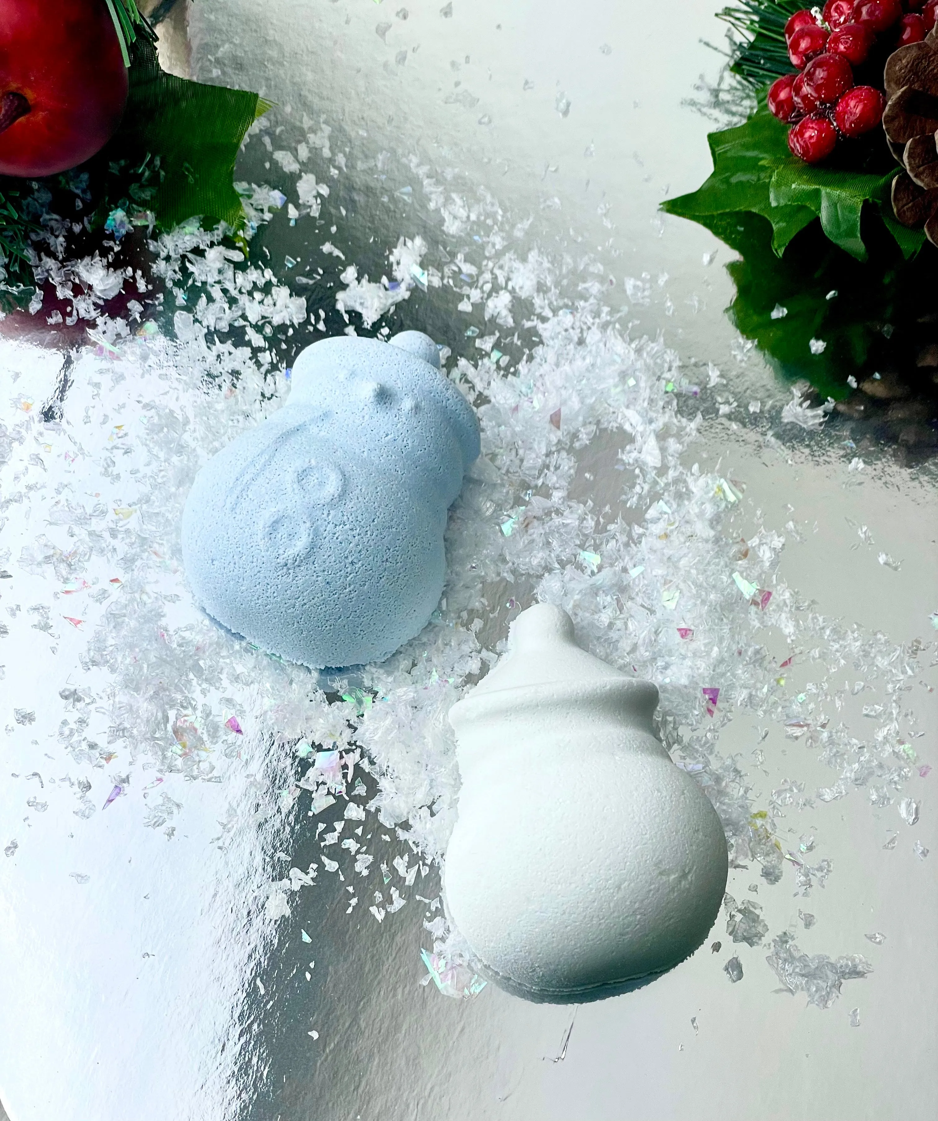 Jack Frost Bath bombs set