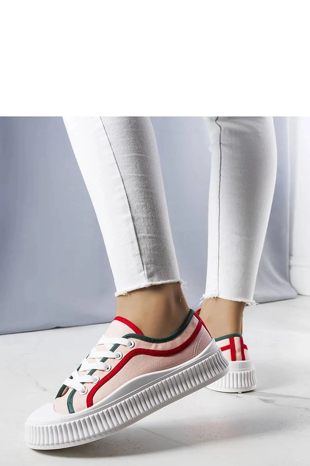 JTDF Pink Platform Sneakers – Trendy, Comfortable & Perfect for Summer Styling!