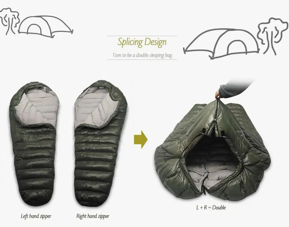 Kamperbox Cold Temperature Winter Sleeping Bag
