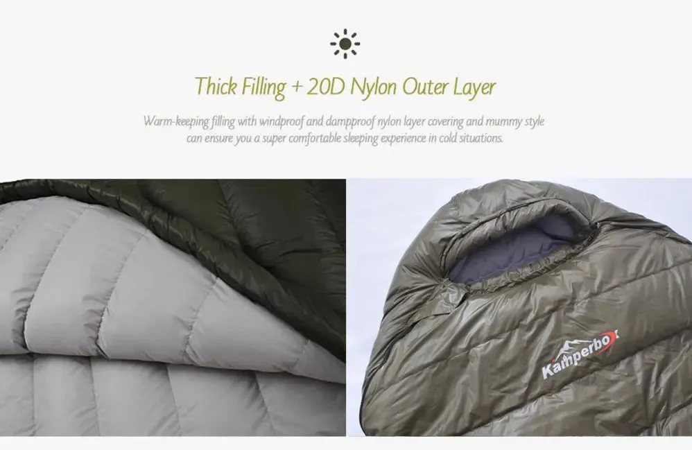 Kamperbox Cold Temperature Winter Sleeping Bag