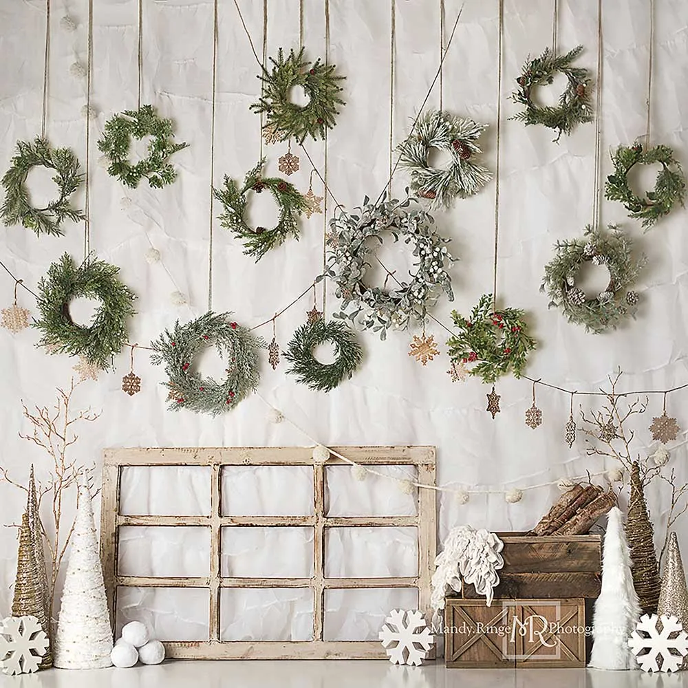 Kate Rustic Winter Backdrop Designed By Mandy Ringe Photography
