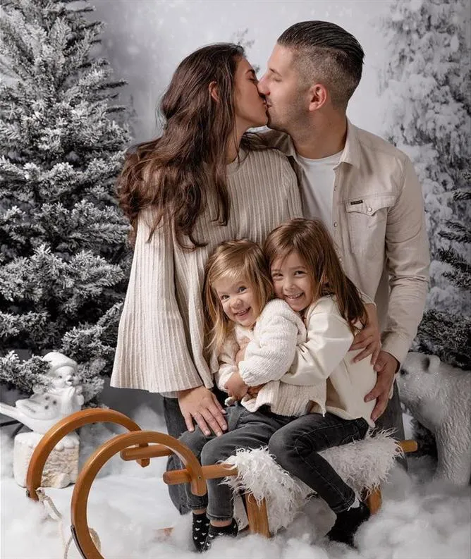 Kate Winter Snow Forest Backdrops For Photography
