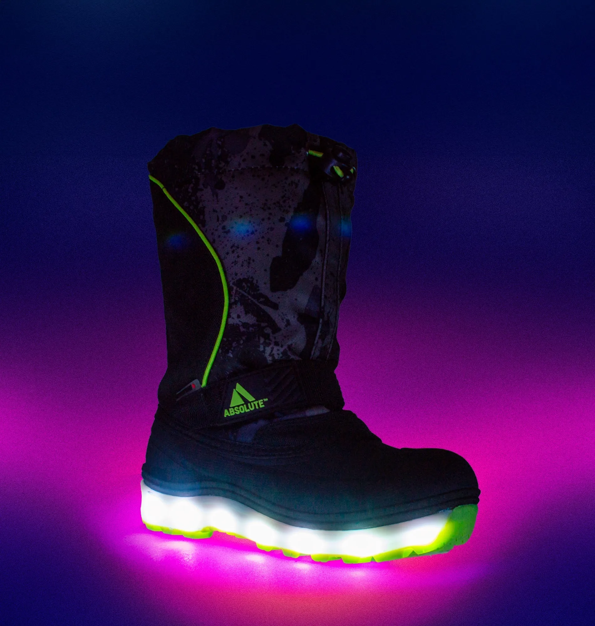KIDS' NORTHERN LIGHTS™ NEBULA 4 LIGHT UP BOOT