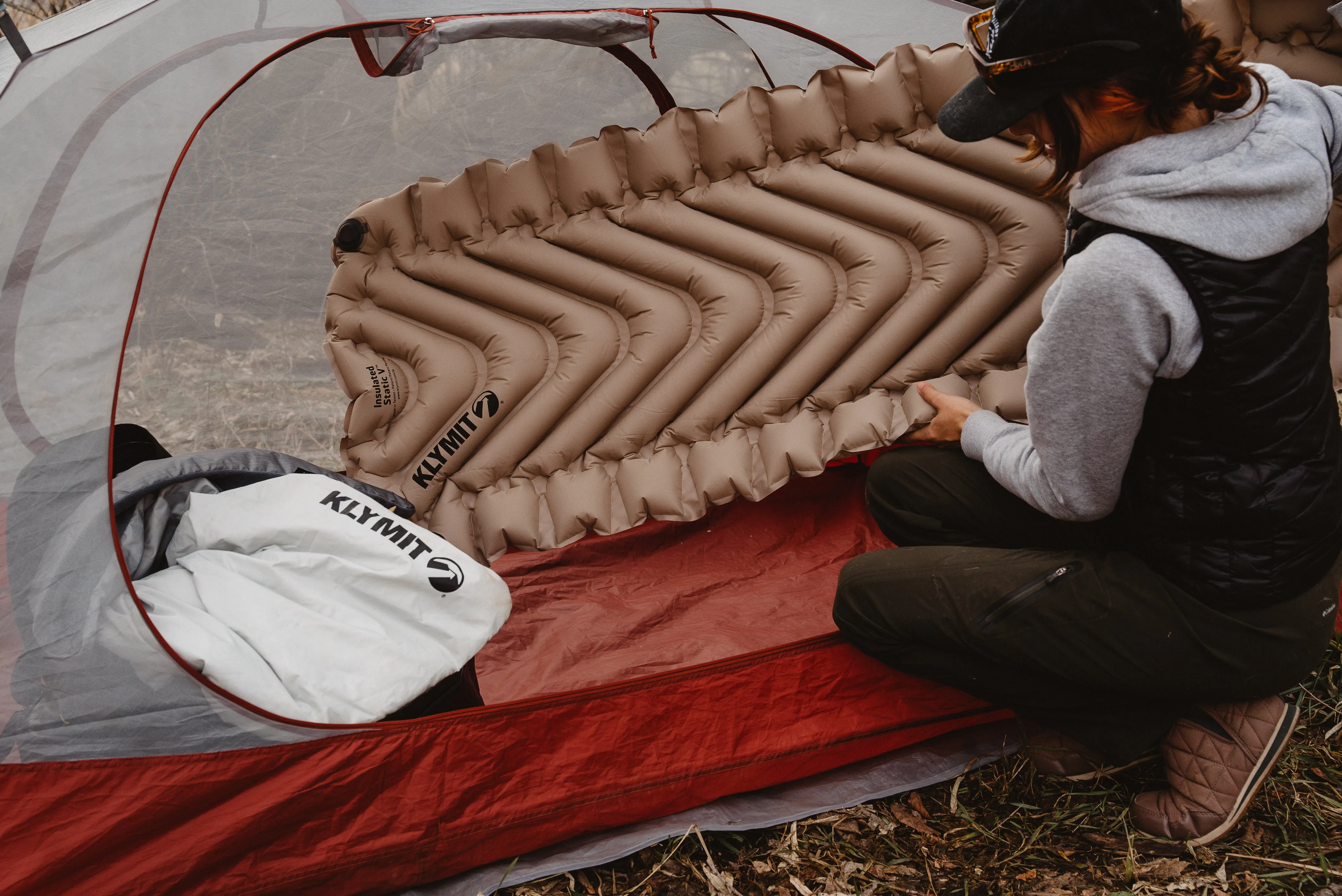 Klymit Insulated Static V Sleeping Pad - Recon