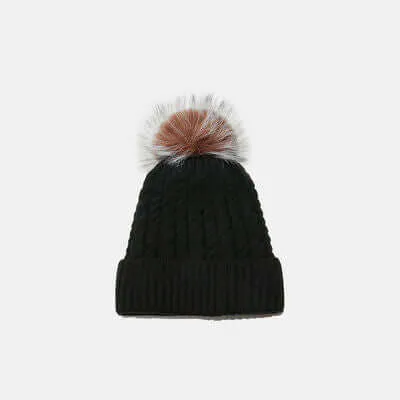 Knit Winter Hat with Pompom – Cozy & Stylish Cold-Weather Essential