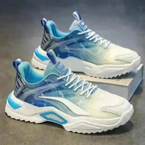 Lace-up Dad Shoes Fashion Thick-soled Sports Shoes Casual Breathable Sneakers For Men