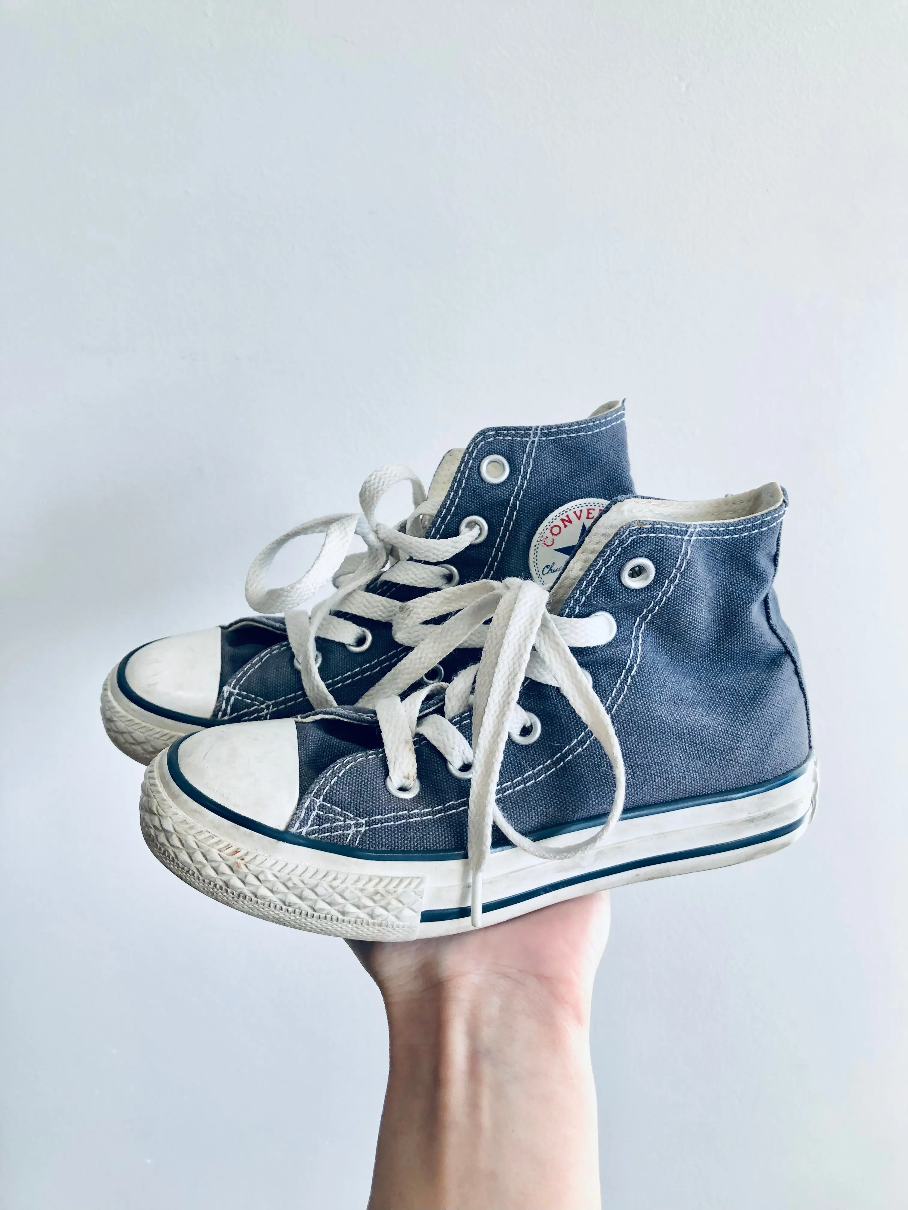 Lace-Up High-Tops // 11.5 Kid