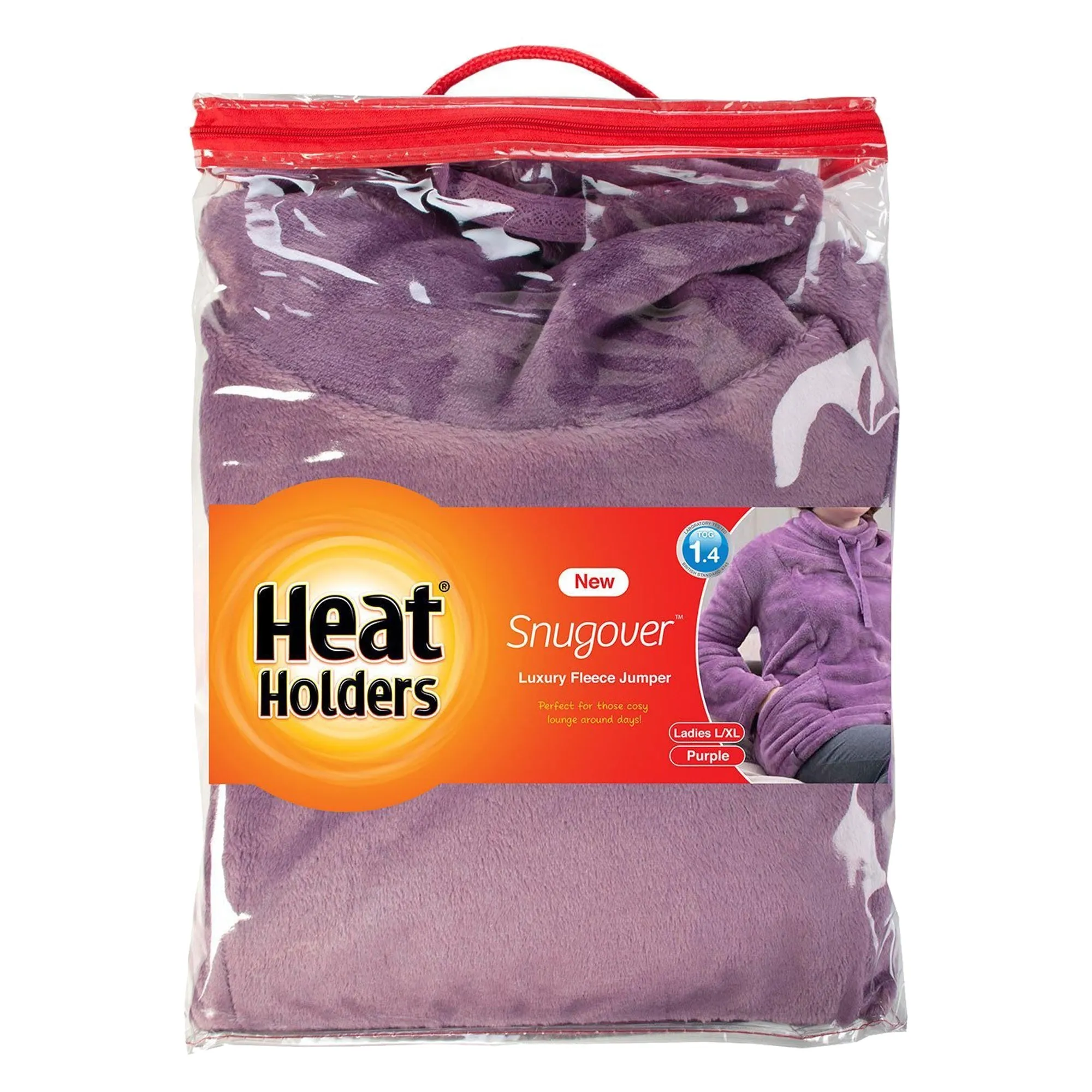 Ladies Thermal Fleece Snugover Jumper with Front Pockets