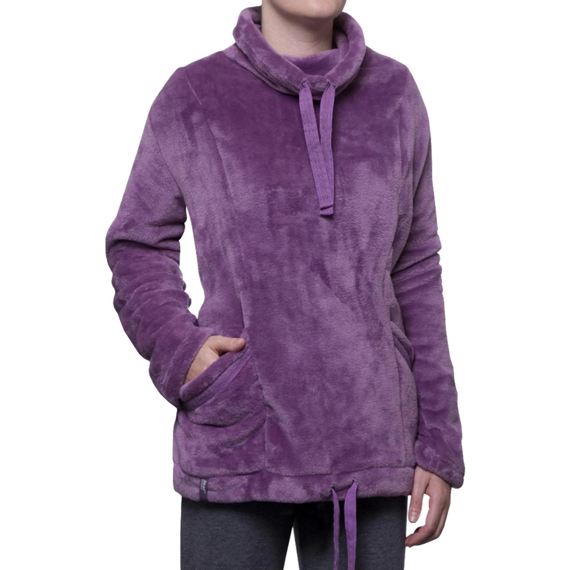 Ladies Thermal Fleece Snugover Jumper with Front Pockets