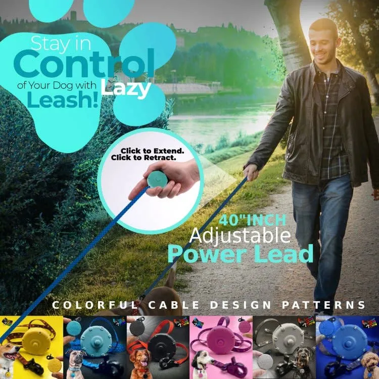Lazy Leash! - NEW! Lazy Leash! (2pc) Hangers - Pink, Aqua, Gray   Black