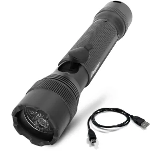 LED Tactical Rechargeable Flashlights, High Lumens, Heavy Duty