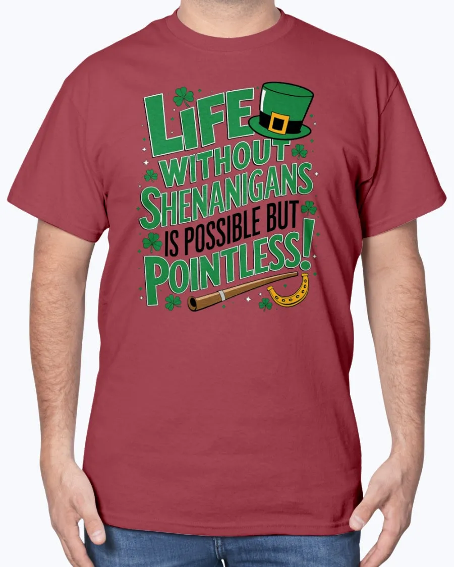 Life Shenanigans - Heavy Cotton T-Shirt (Mens)
