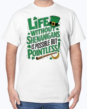 Life Shenanigans - Heavy Cotton T-Shirt (Mens)