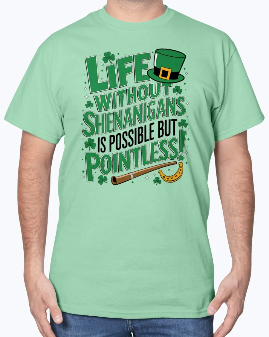 Life Shenanigans - Heavy Cotton T-Shirt (Mens)