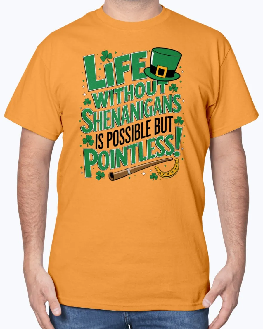 Life Shenanigans - Heavy Cotton T-Shirt (Mens)