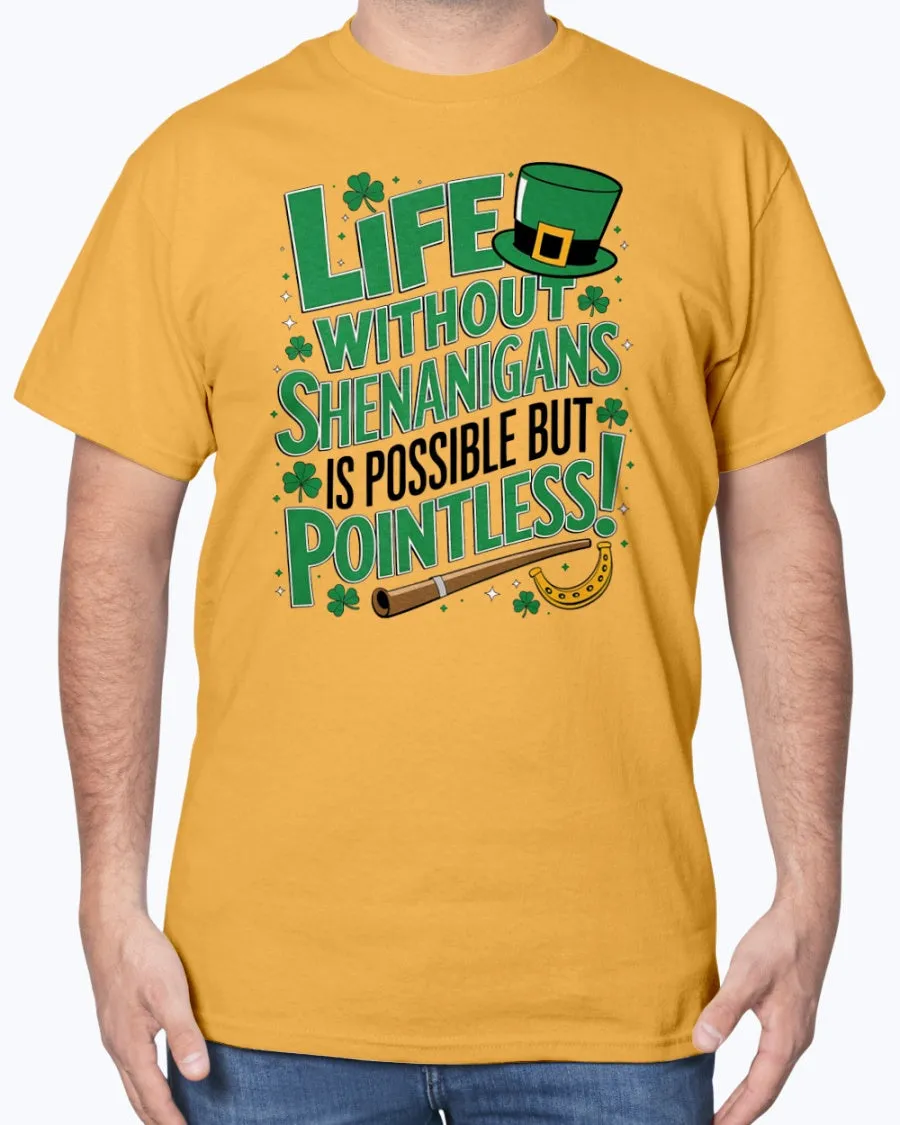 Life Shenanigans - Heavy Cotton T-Shirt (Mens)
