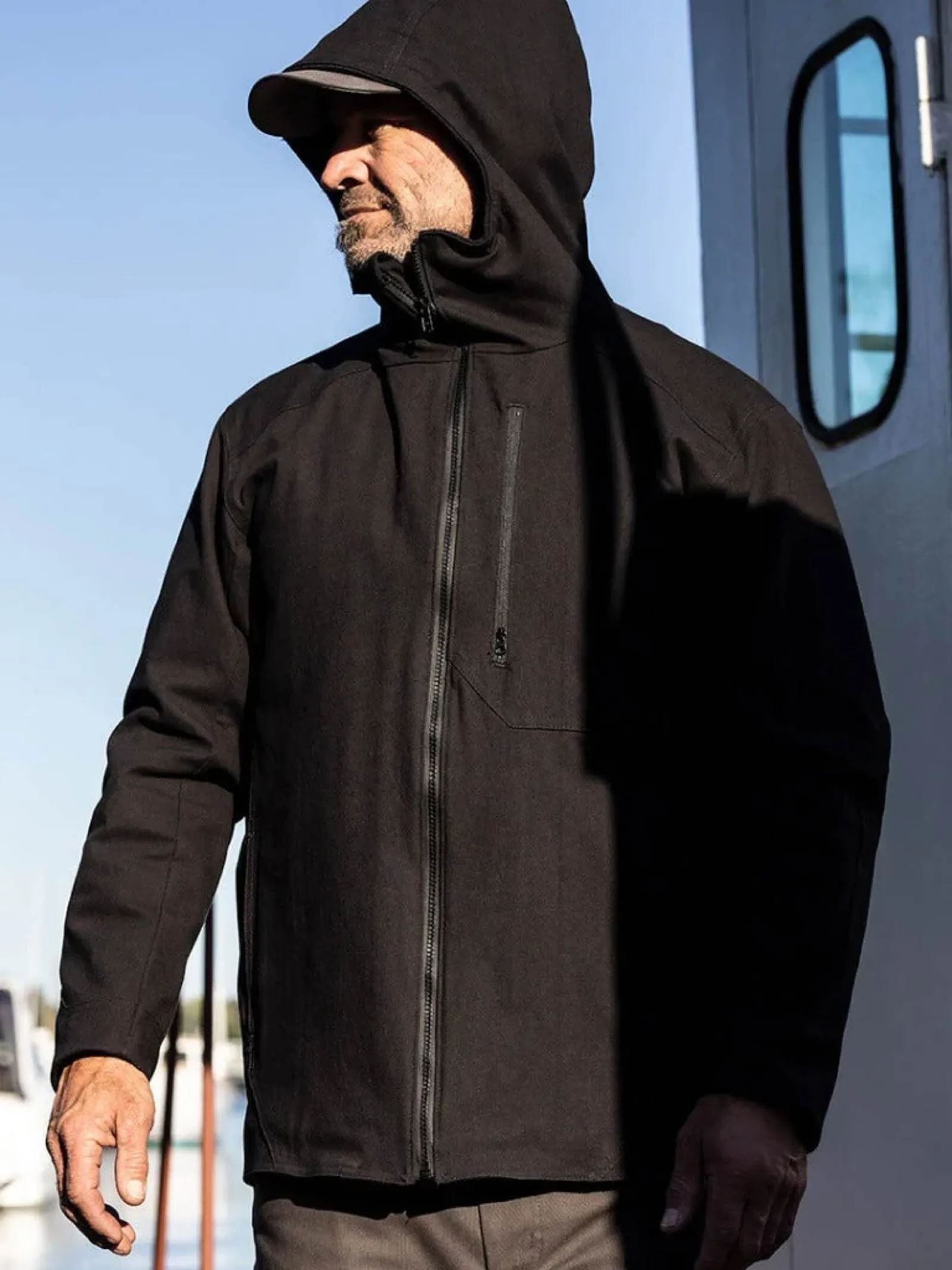 Lined NYCO Hooded Jacket