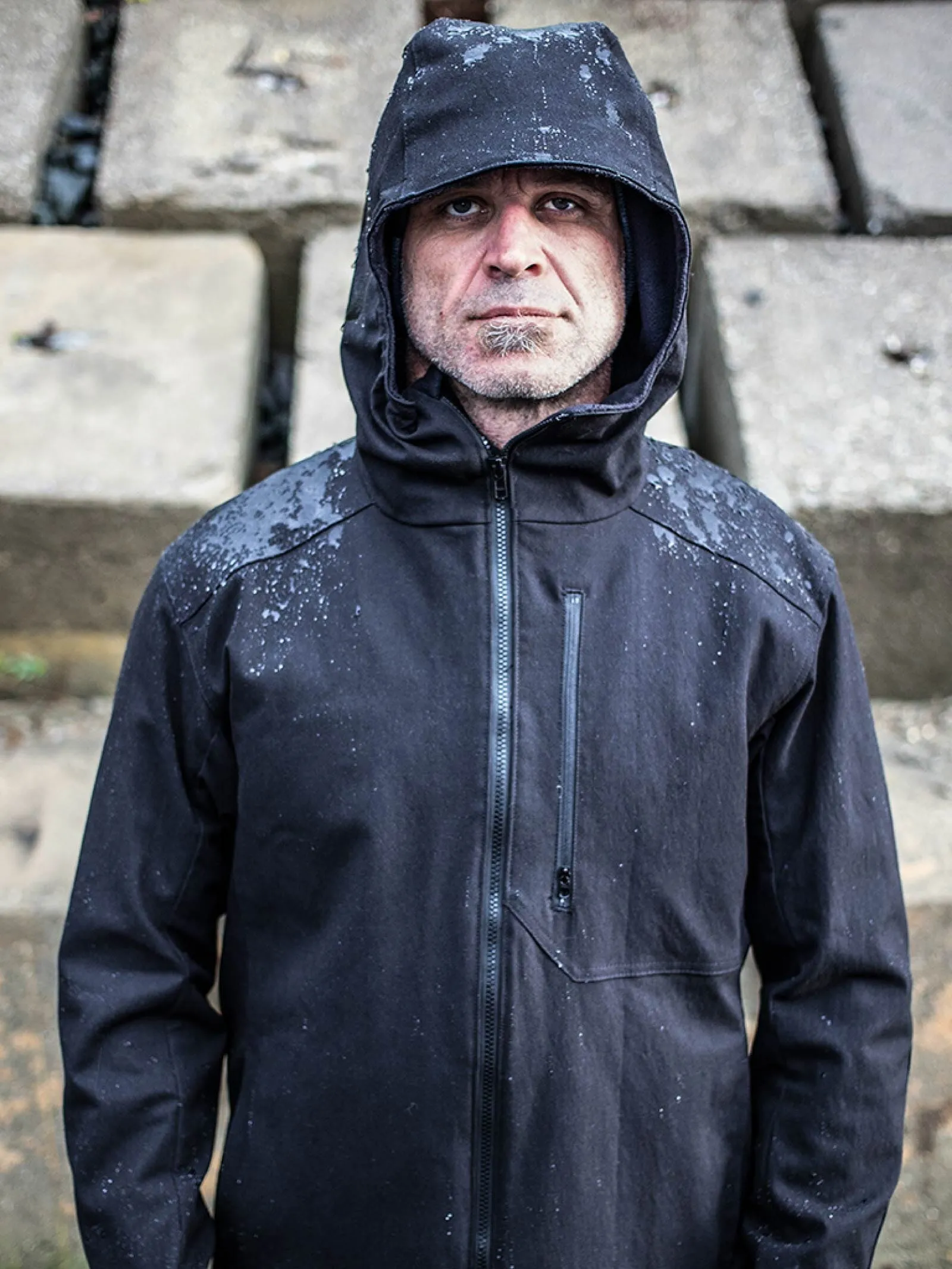 Lined NYCO Hooded Jacket