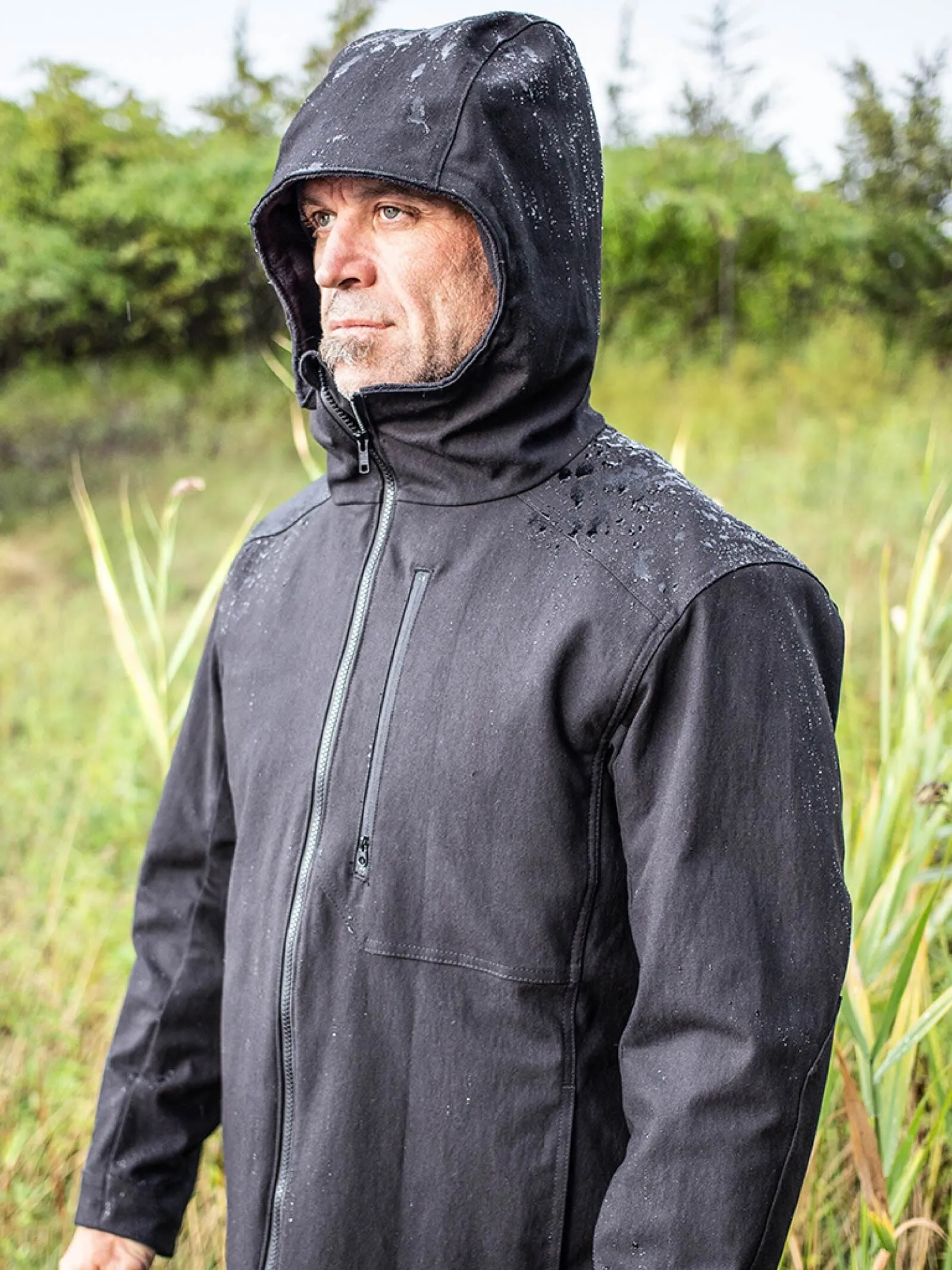 Lined NYCO Hooded Jacket