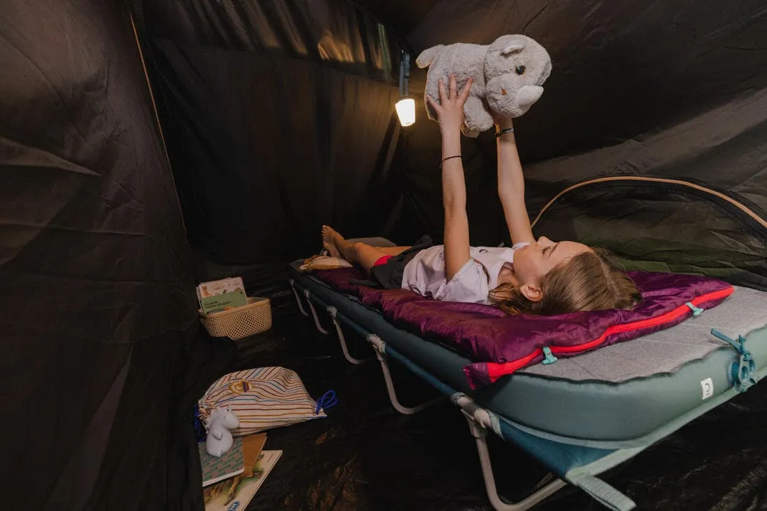 LIT DE CAMP POUR LE CAMPING - CAMP BED BASIC 60 CM - 1 PERSONNE