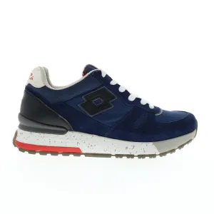 Lotto Tokyo Shibuya LOF21M217139 Mens Blue Suede Lifestyle Sneakers Shoes