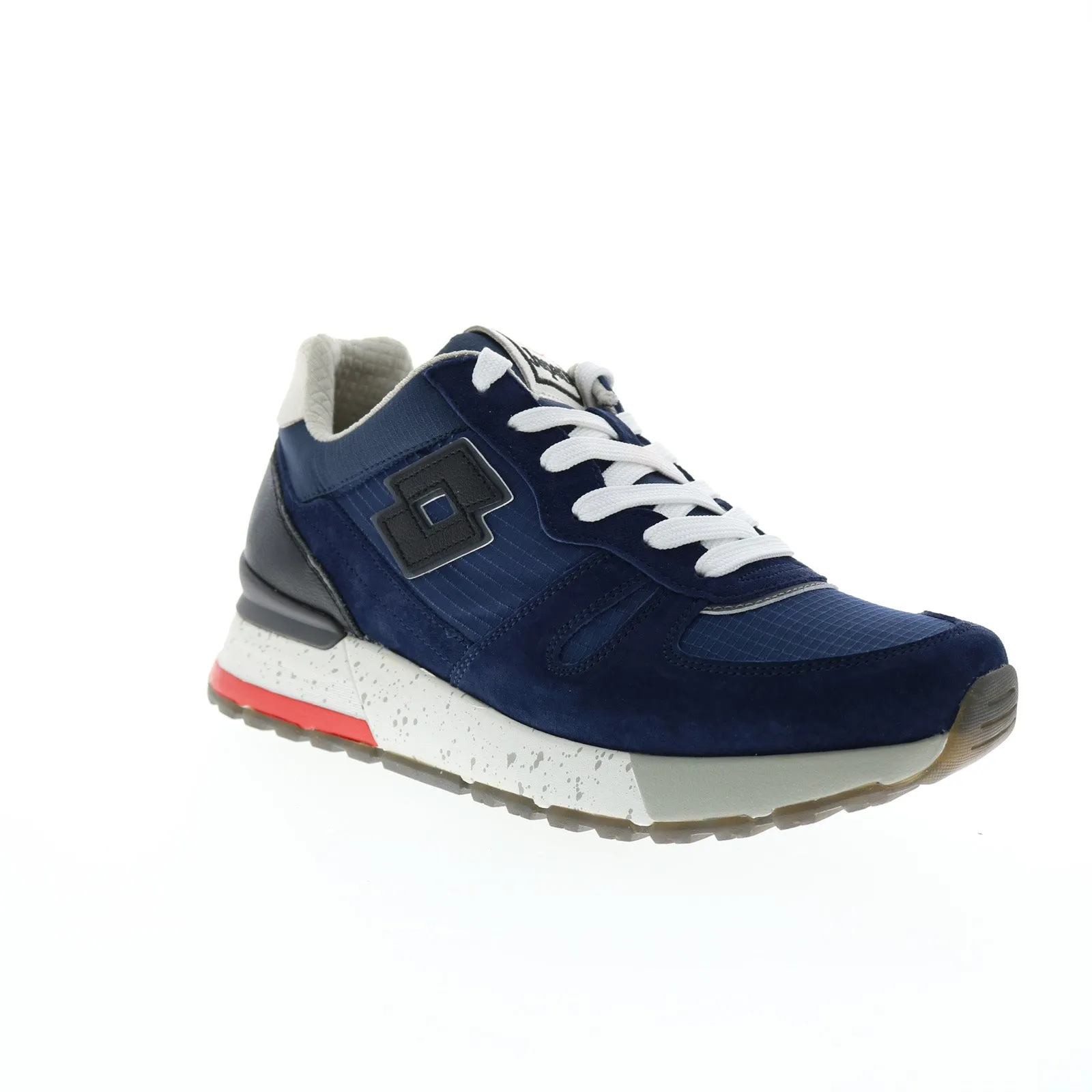 Lotto Tokyo Shibuya LOF21M217139 Mens Blue Suede Lifestyle Sneakers Shoes