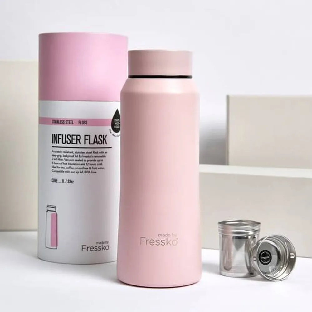 Made by Fressko CORE Insulated Infuser Flask with 2 in 1 Infuser - 1L