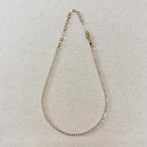 Marquise Tennis Necklace