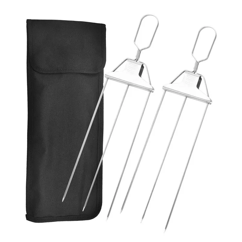 MasterGrill 3 Way Grill Skewers - GrillSavant