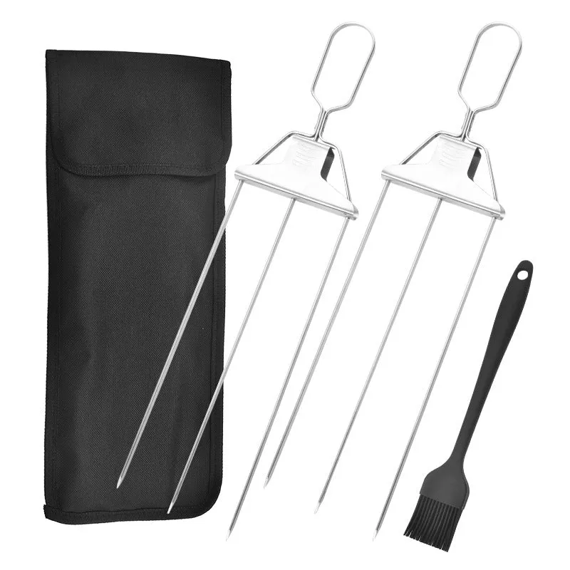 MasterGrill 3 Way Grill Skewers - GrillSavant